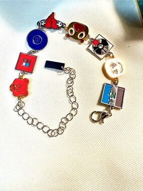 Kanye West Graduation Charm Bracelet Album Cover Graduation Rap Unisex